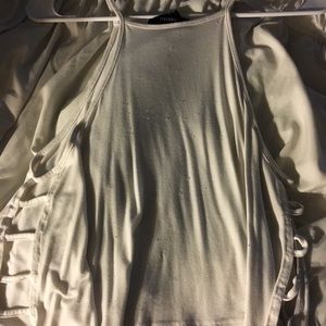 Halter tank top/crop top